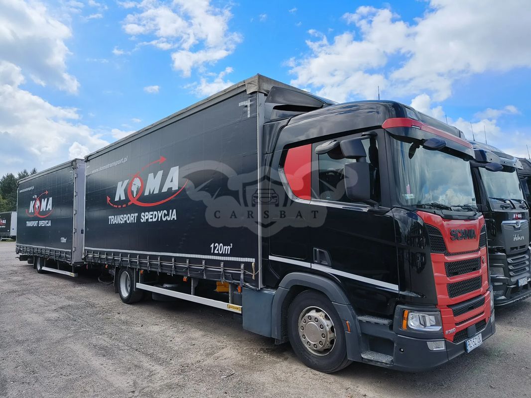 Scania R zestaw 7,7+7,7 2018