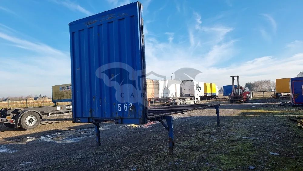 7.500zł netto zabudowa bdf jumbo 7.8m platforma możliwość transportu 2002
