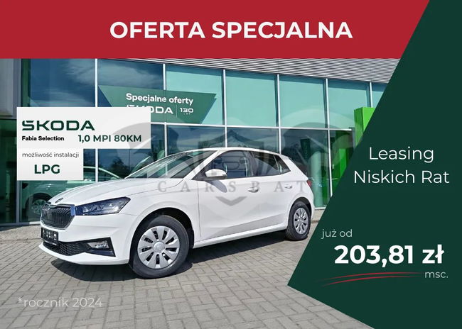 Skoda Fabia IV 1.0 Selection 2024