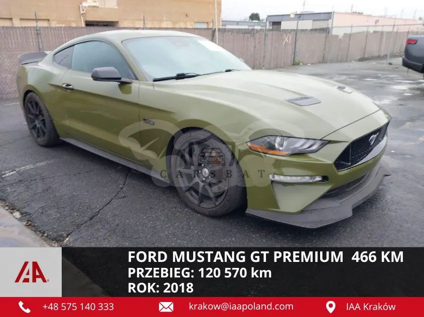 Ford Mustang 5.0 V8 Mach 1 2018