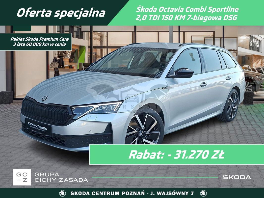 Skoda Octavia IV 2.0 TDI Sportline DSG 2024