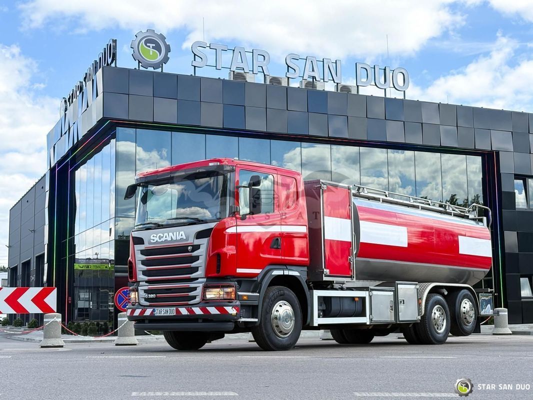 Scania D 320 pożarnicza straż zbiornik 12.000 litrów 2010