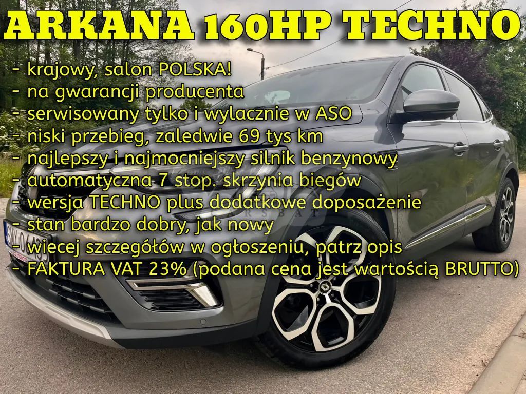 Renault Arkana / XM3 1.3 TCe mHEV Techno EDC 2023