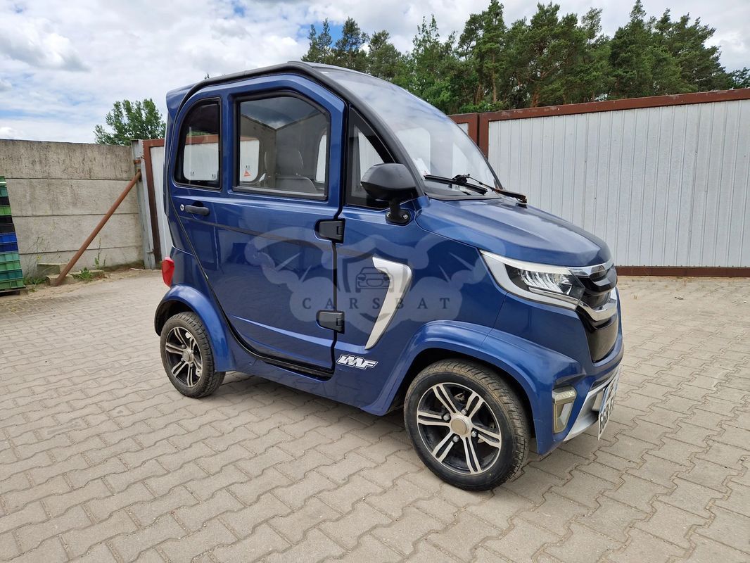 Microcar  elektryczny 2osobowy ogrzewanie na am 14lat elek szyby l6e l6e-bp wlkp 2021