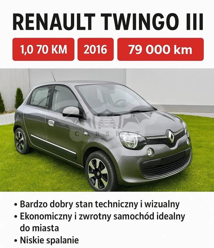 Renault Twingo III SCe 70 Start&Stop LIMITED 2016