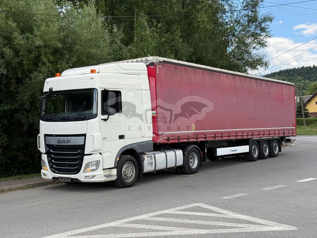 Daf * zestaw * daf 106 euro 6 + naczepa krone * bardzo dobry stan 2015