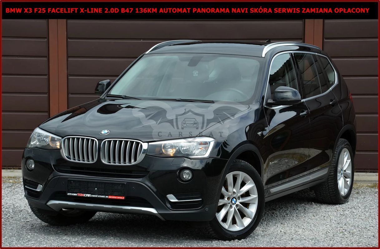 BMW X3 F25 sDrive18d 2014