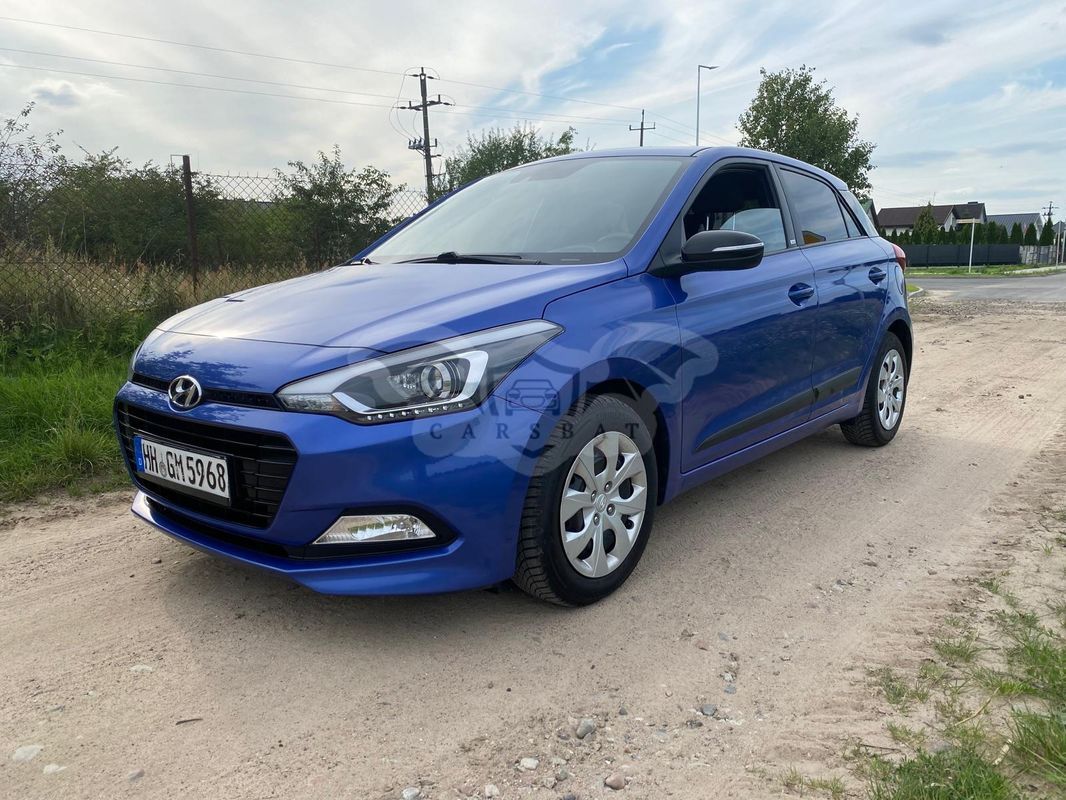 Hyundai i20 II blue 1.0 T-GDI Active Style 2017