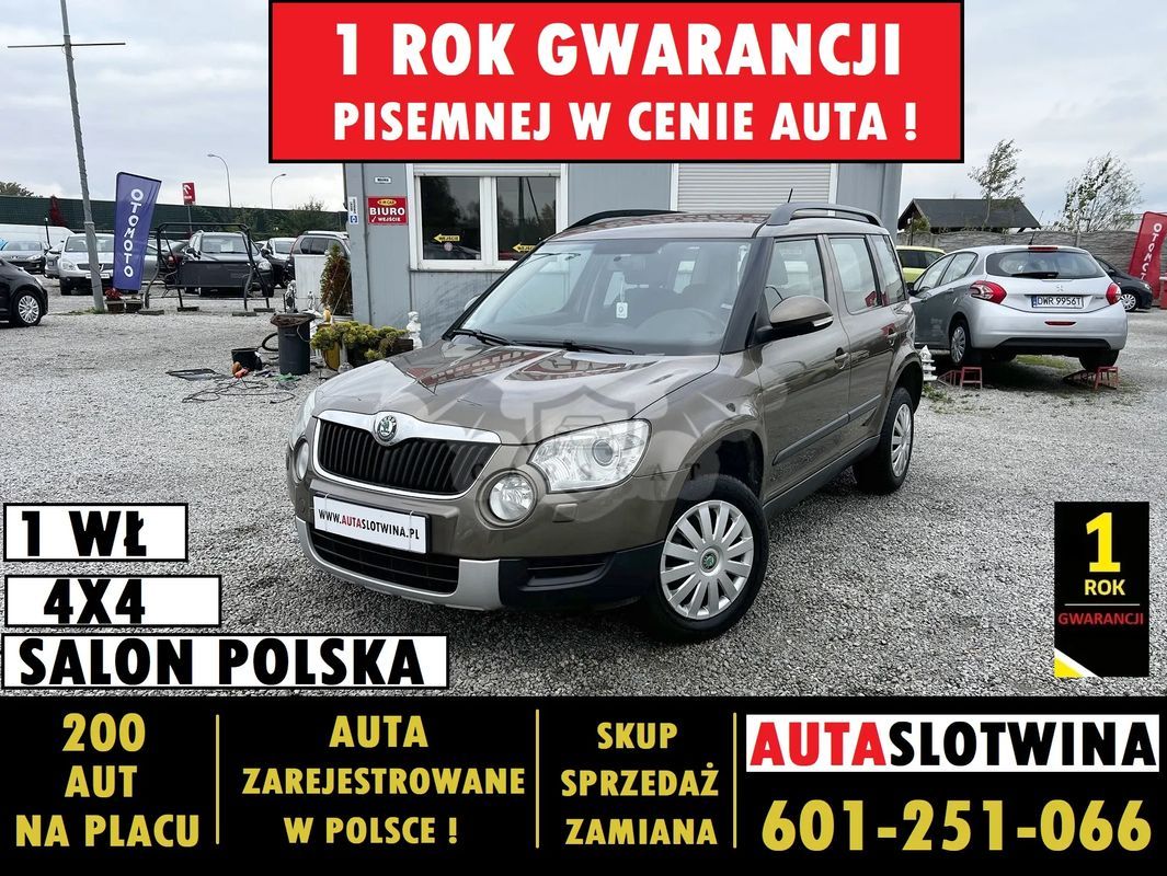 Skoda Yeti 1.8 TSI 4x4 Ambition 2012