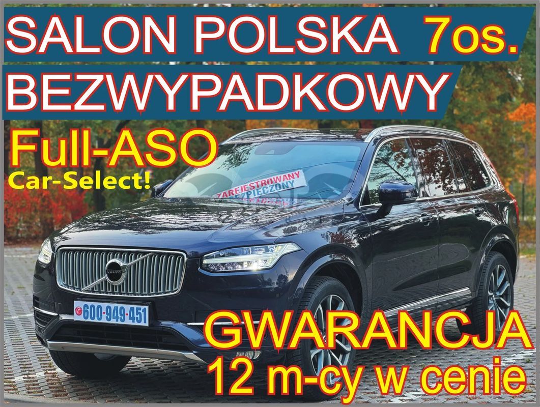 Volvo XC90 II D5 AWD Inscription 7os 2016