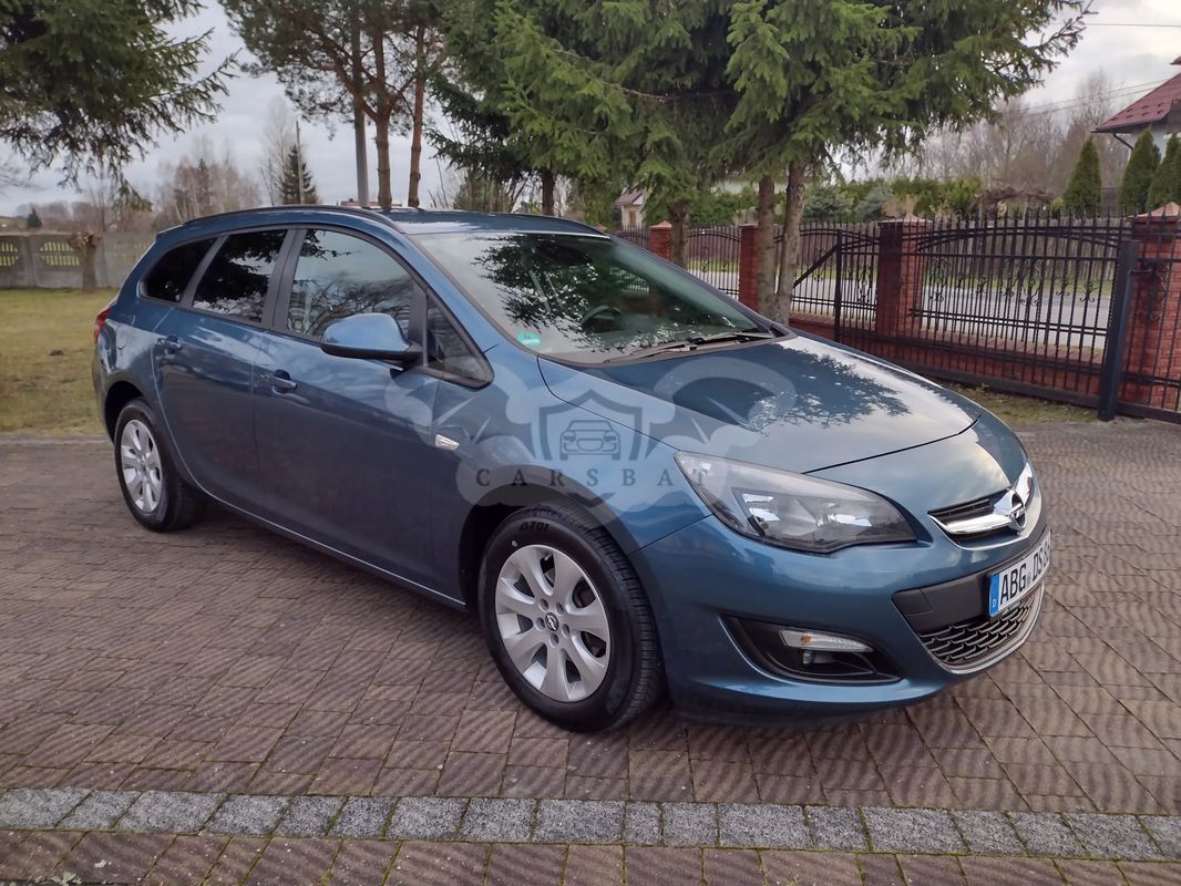 Opel Astra J 1.4 Turbo Exklusiv 2014
