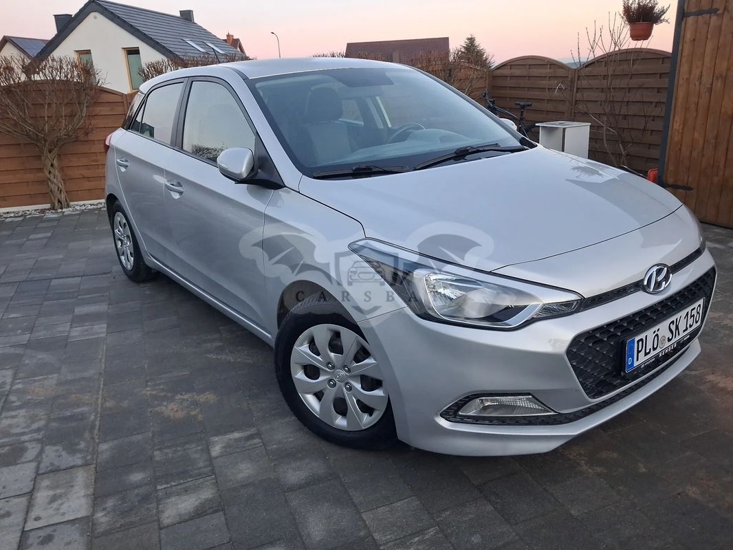 Hyundai i20 II blue 1.2 Classic 2017