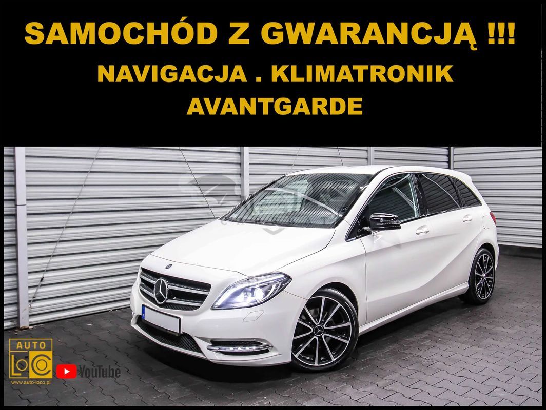 Mercedes-Benz B W246 200 CDI (BlueEFFICIENCY) 7G-DCT 2013