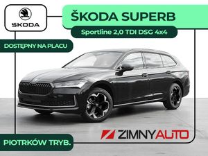Skoda Superb VI 2.0 TDI SCR 4x4 Sportline DSG 2025