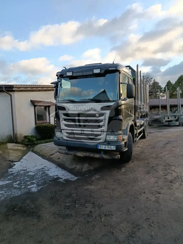 Scania  scania do transportu drewna 2013