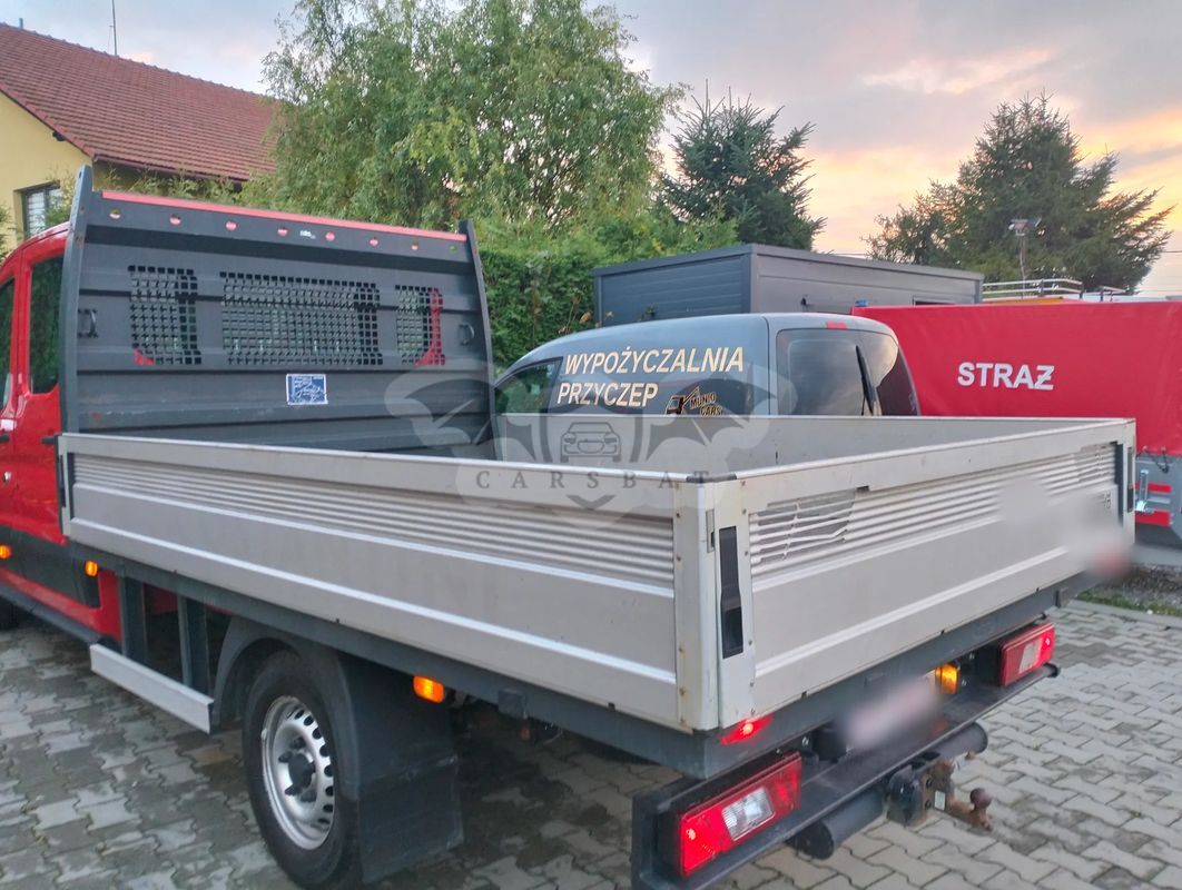 Zabudowa 3.60 scatolini aluminiowe burty 2020
