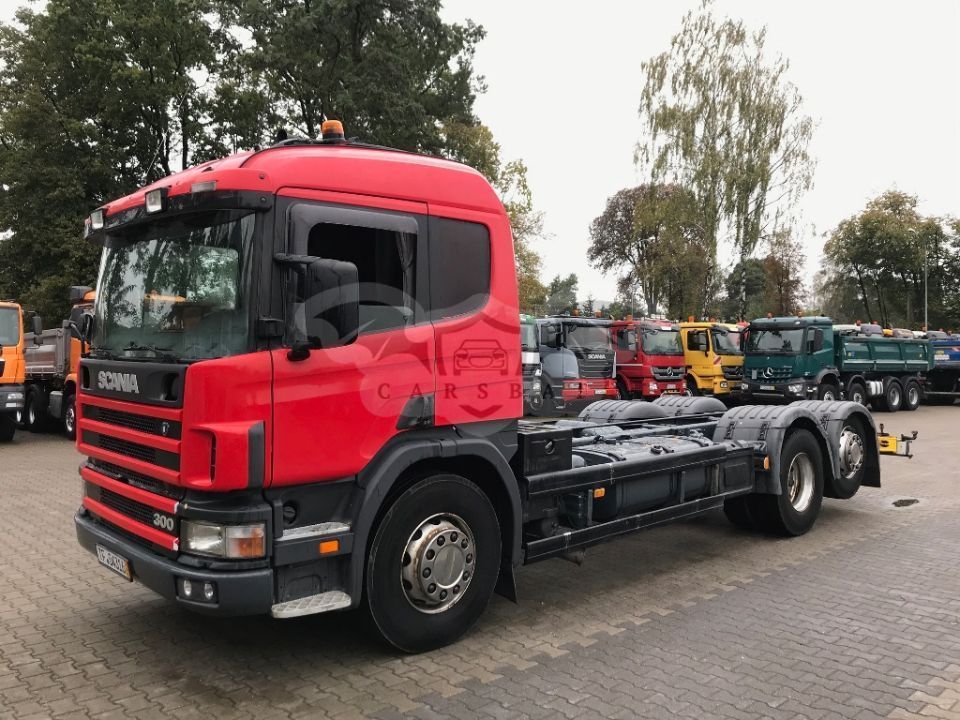 Scania Scania 300 6x2 ramapod zabudowę , nr 2004 2003