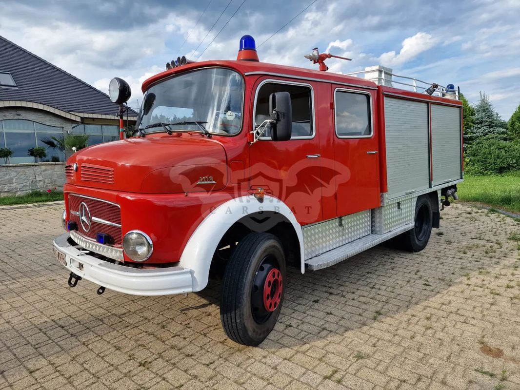 Mercedes-benz 1113 straż pożarna 1973