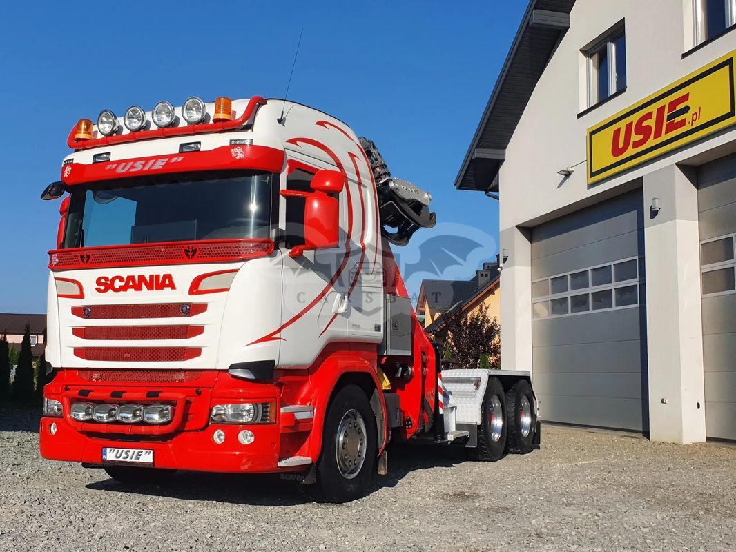 Scania V8*580ps*6x4*do drewna*drzewa*dłużycy*epsilon 2017