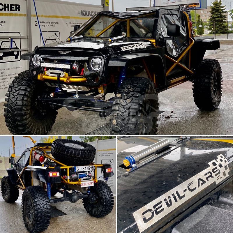 Omm 4x4 off-road 5,2 l v8, jak nowy, zarejestrowany 2020