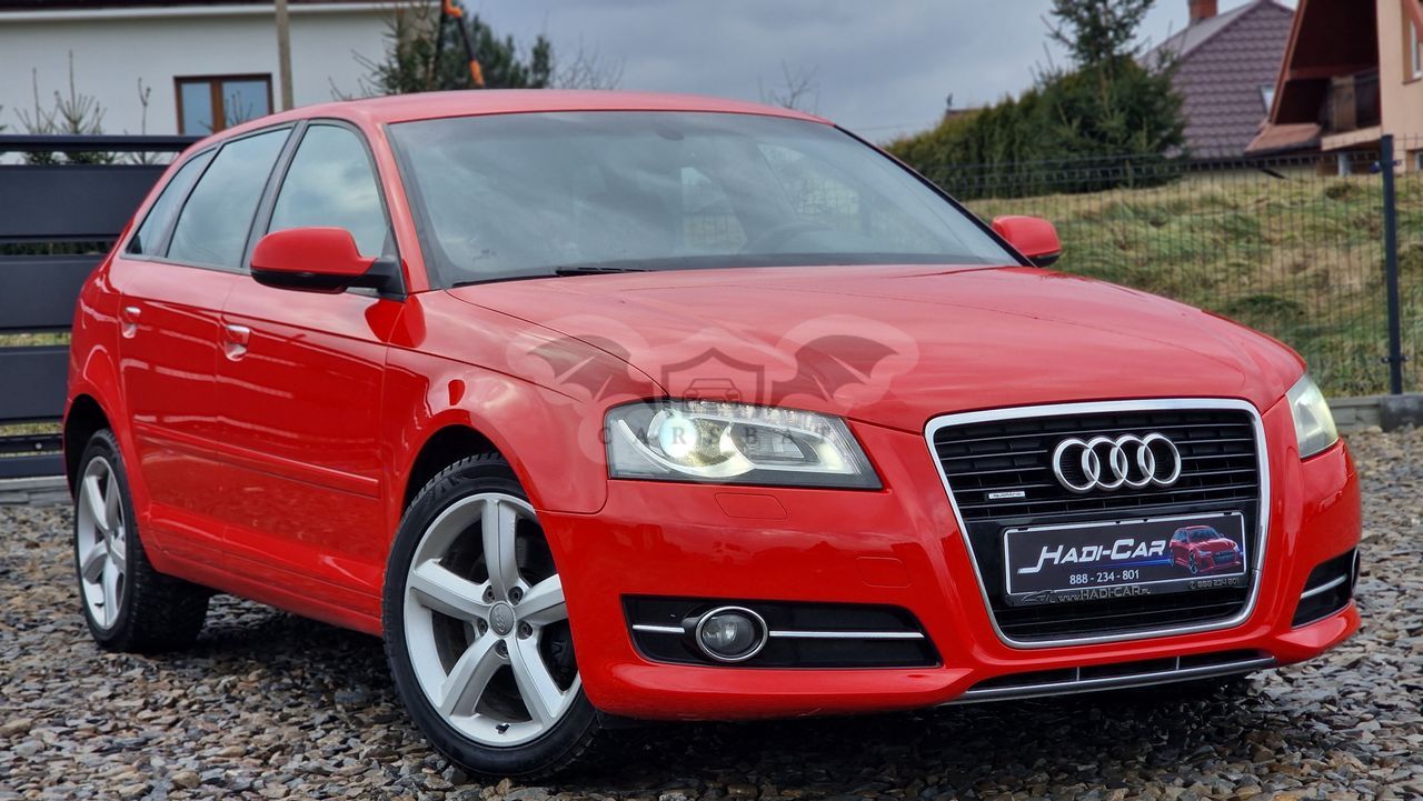 Audi A3 8P 2.0 TDI Sportback DPF quattro S line Sportpaket 2011