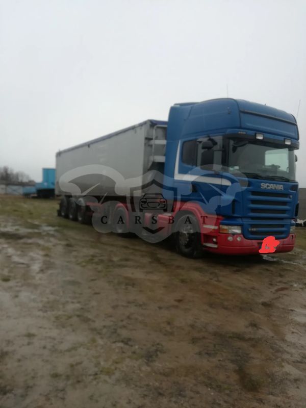 Scania  scania + naczepa benalu 2008