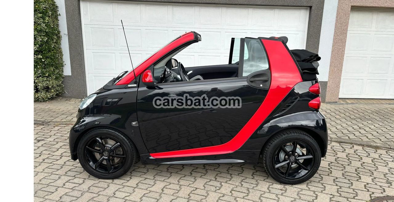 Smart Fortwo II cabrio softouch edition sharpred micro hybrid drive 2013