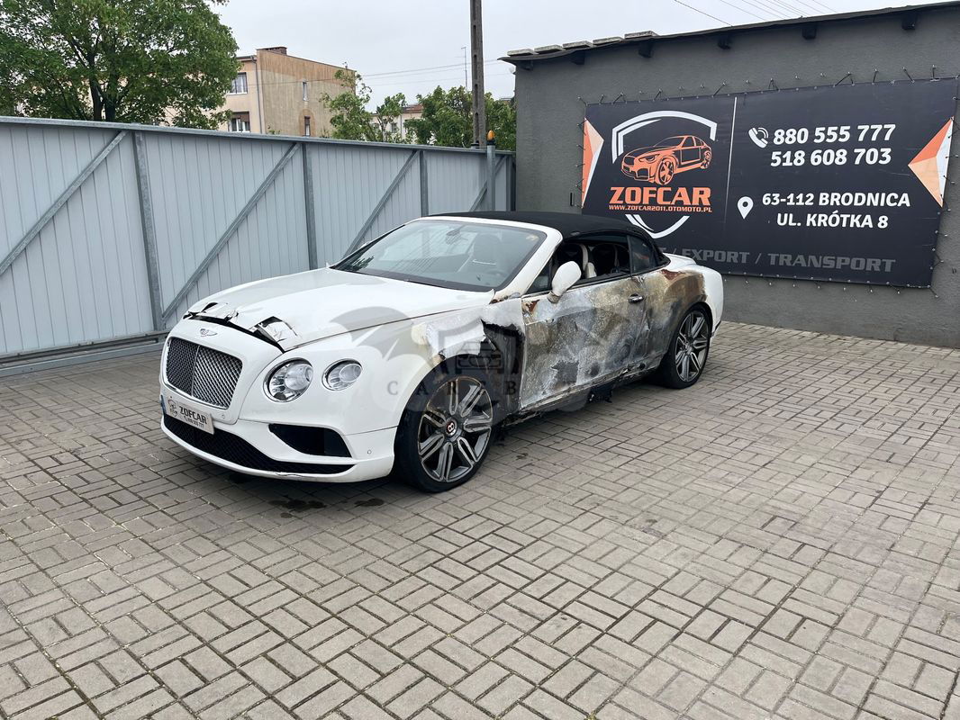 Bentley Continental V8 Convertible 2018
