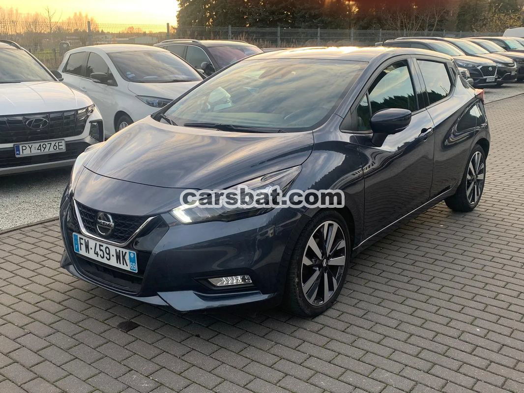 Grau Nissan Micra K14 1.0 IG T Xtronic N Design 2021 jahr VIN VNVK140016687771X CarsBat