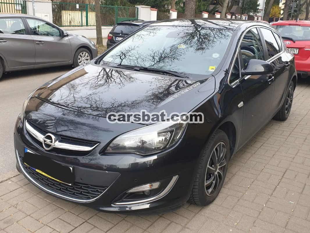 Opel Astra J 2014