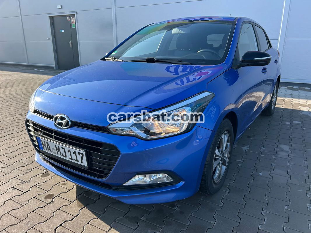 Hyundai i20 II blue 1.0 T-GDI Passion 2018