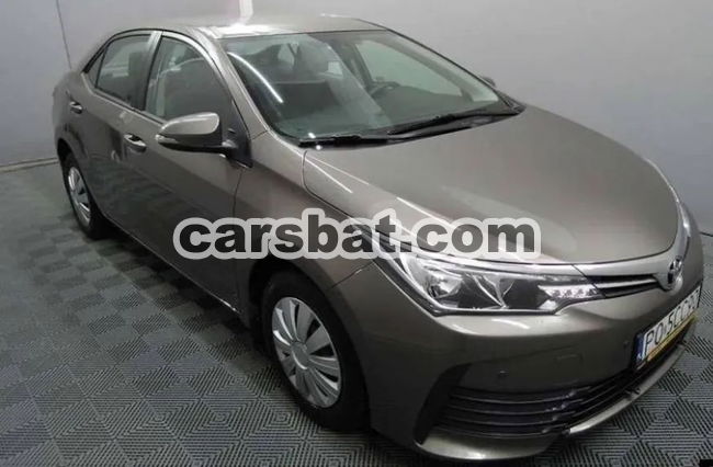 Toyota Corolla Seria E16 2017