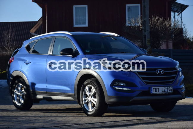 Hyundai Tucson III blue 1.6 GDi 2WD Passion 2018