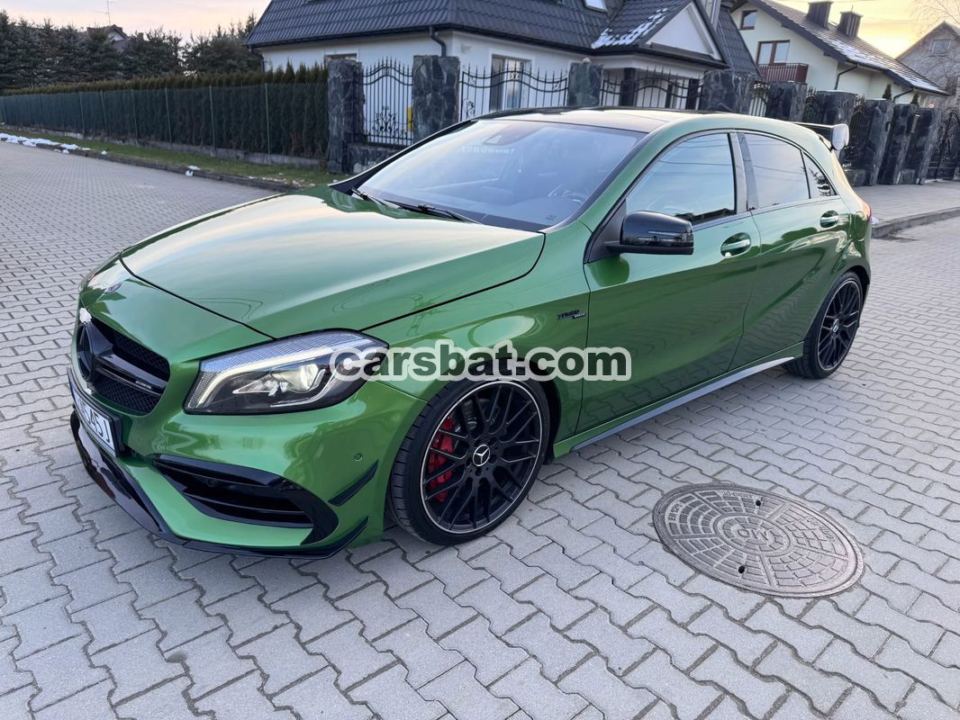 Mercedes-Benz A W176 AMG 45 4Matic AMG Speedshift 7G-DCT Yellow Night Edition 2016