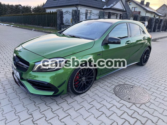 Mercedes-Benz A W176 AMG 45 4Matic AMG Speedshift 7G-DCT Yellow Night Edition 2016