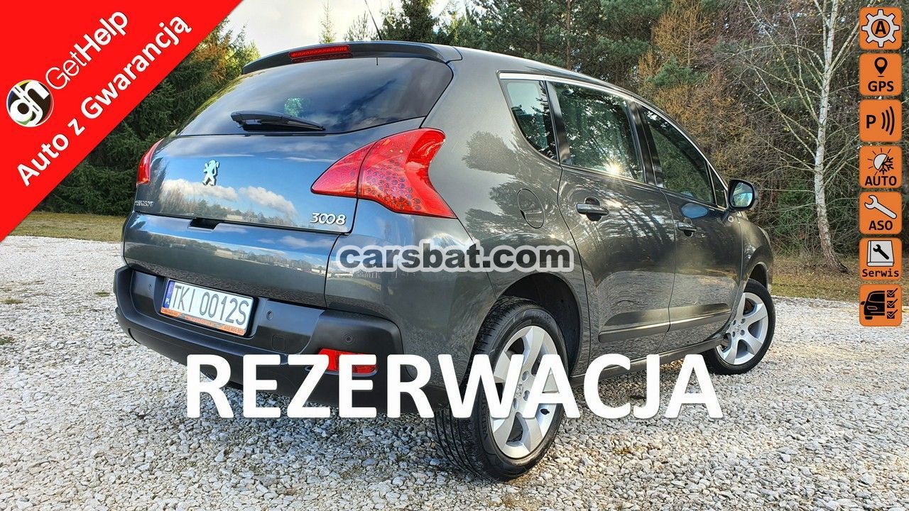 Peugeot 3008 I HDi FAP 110 EGS6 Premium 2011