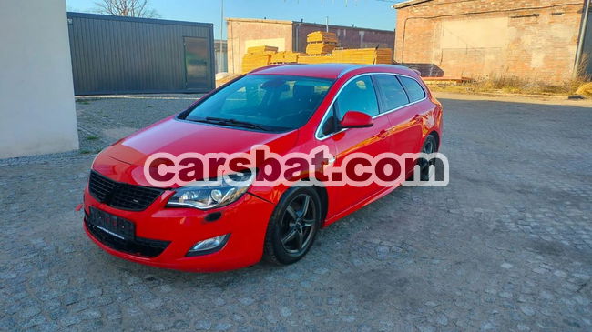 Opel Astra J 2012