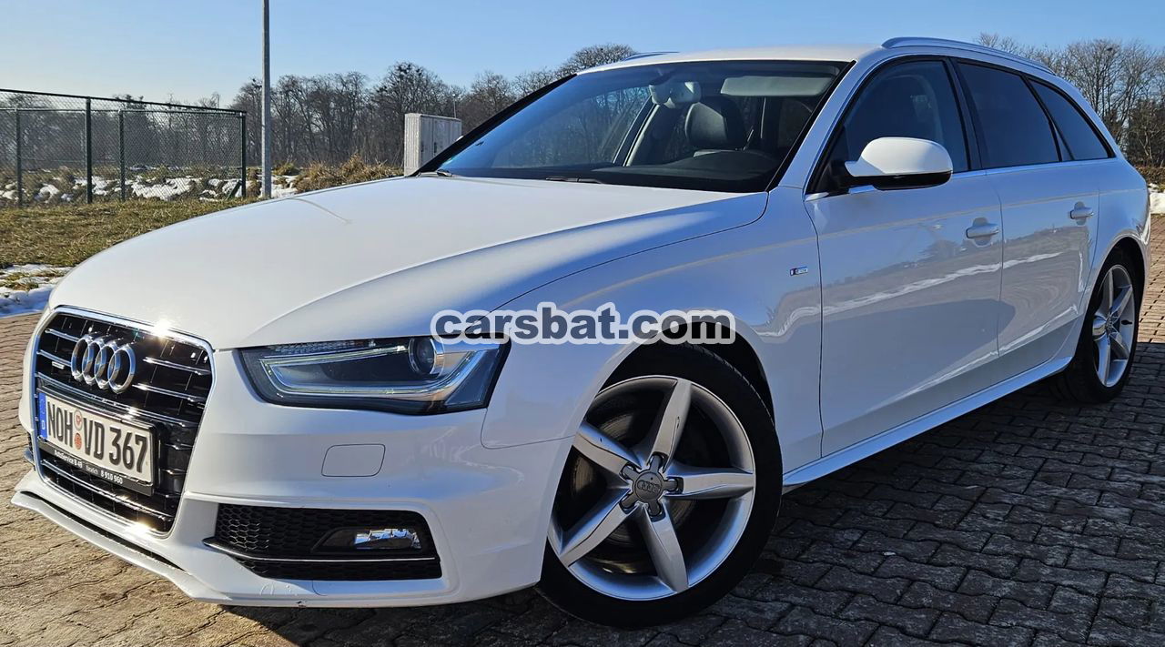 Audi A4 B8 2.0 TDI DPF quattro S line Sportpaket 2013