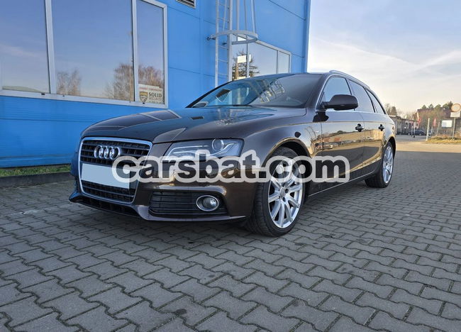 Audi A4 B8 Avant 2.0 TDI DPF S line Sportpaket (plus) 2011