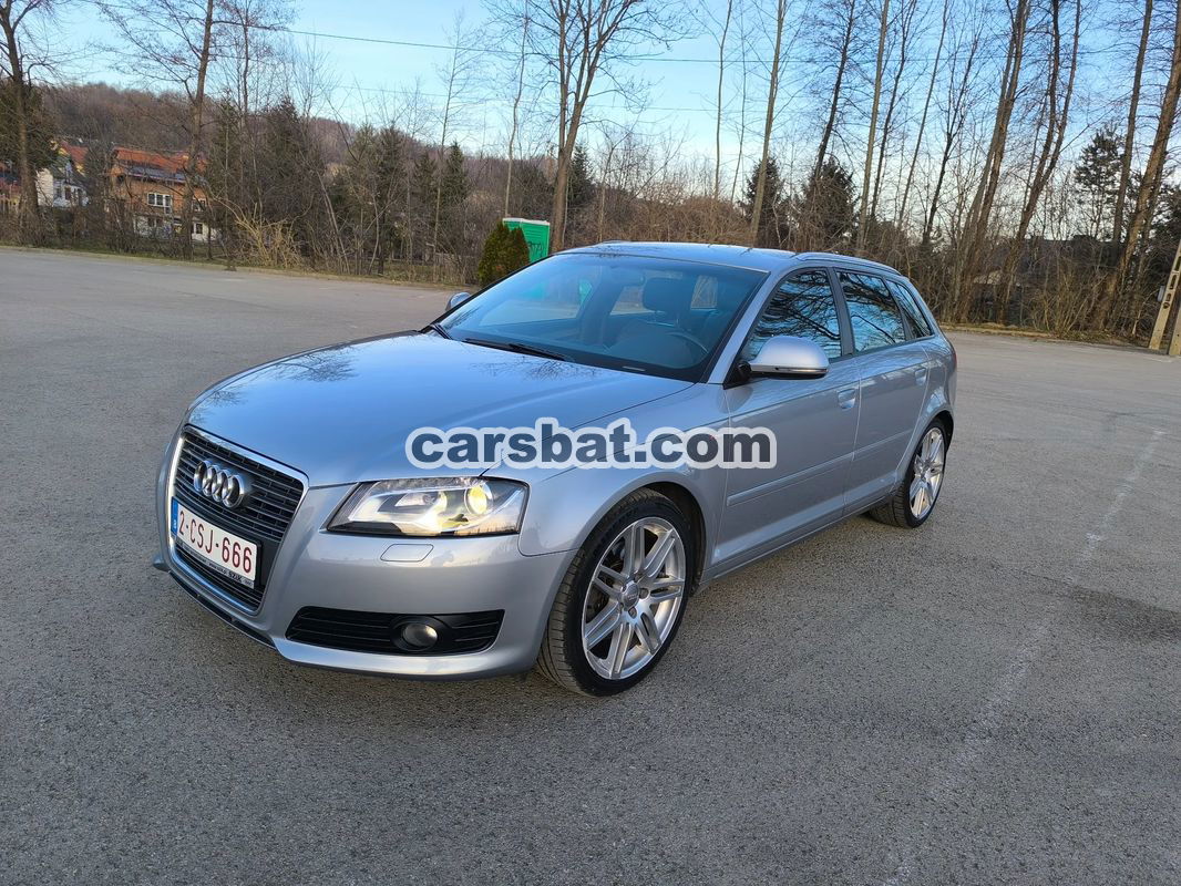 Audi A3 8P 2.0 TDI Sportback DPF S tronic S line Sportpaket 2009