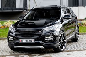 Hyundai Santa Fe III blue 2.2 CRDI 4WD Automatik 7-Sitzer Premium 2016