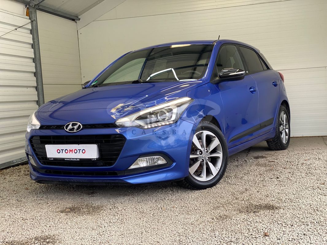 Hyundai i20 II blue 1.0 T-GDI Passion Plus 2018