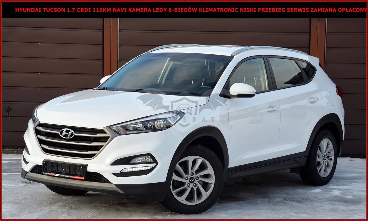 Hyundai Tucson III blue 1.7 CRDi 2WD Passion 2017