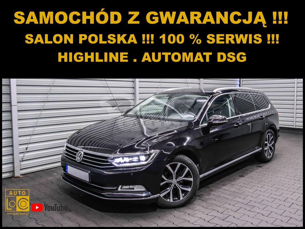 Volkswagen Passat B8 2.0 TDI BMT Highline DSG 2015