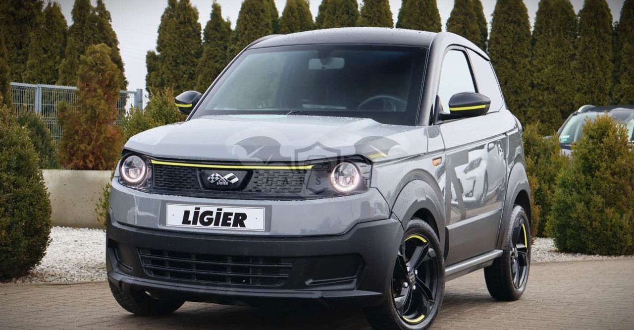 Ligier  (nr.166) myli automat skóra navi kamera bluetooth elektryczne szyby 2024