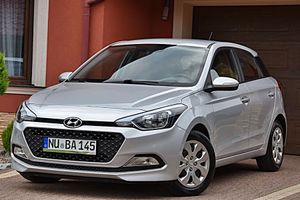 Hyundai i20 II blue 1.2 Classic 2017
