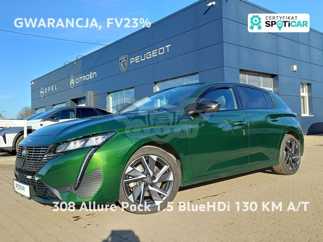 Peugeot 308 T9 1.5 BlueHDi Allure Pack S&S EAT8 2023
