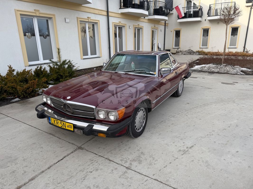 Mercedes-Benz SL R107 500 1986