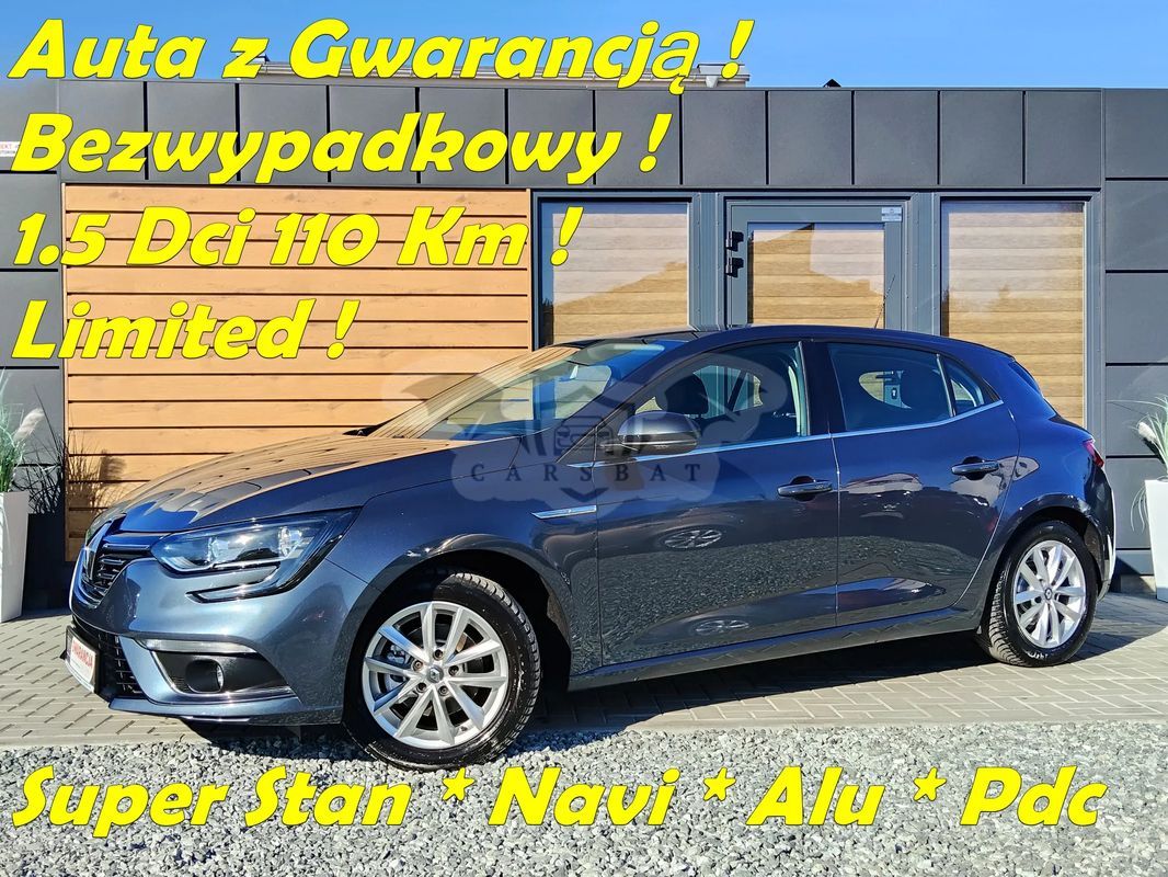 Renault Megane IV ENERGY dCi 110 Start & Stop LIMITED 2016