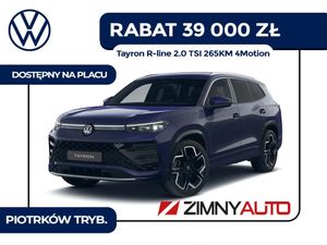 Volkswagen Tayron 2.0 TSI 4Mot R-Line DSG 2025